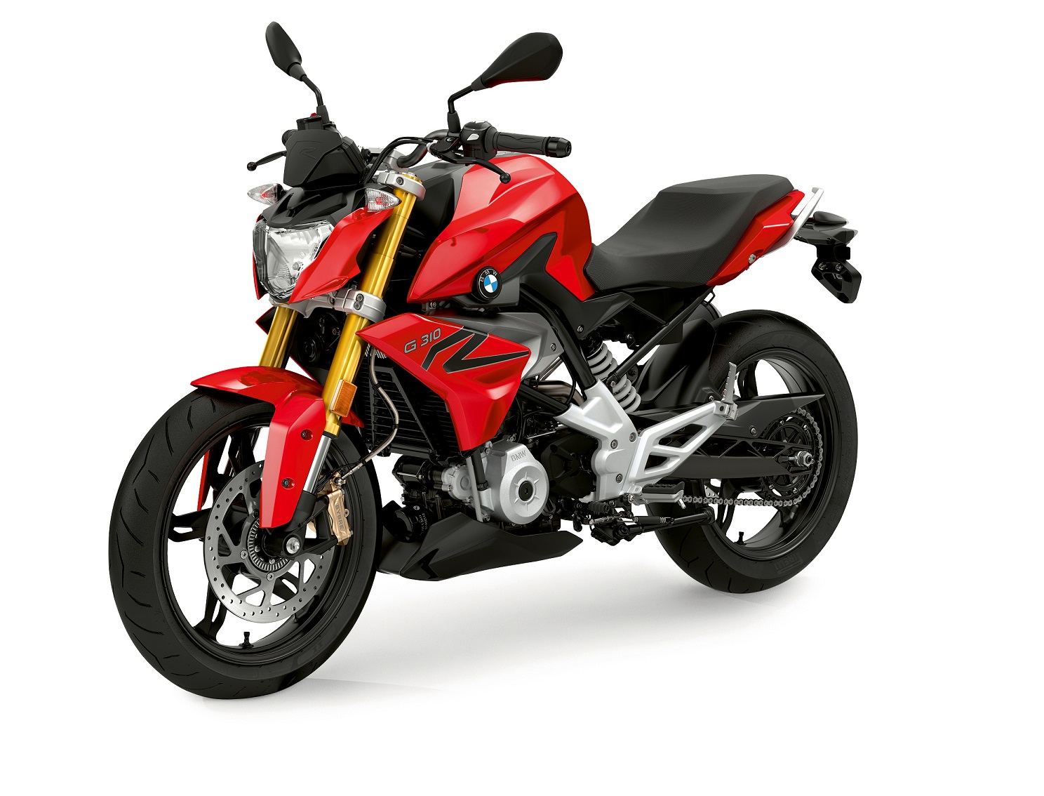 2019 BMW G 310 R Front Red Exterior